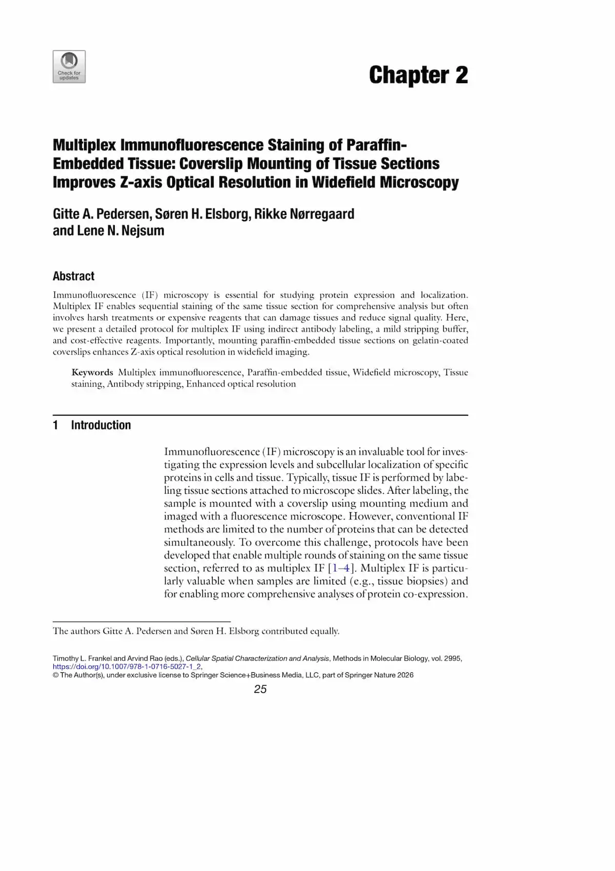 Forside af tidsskrift: Kapitel 2 | Methods in Molecular Biology (bind 2995)
